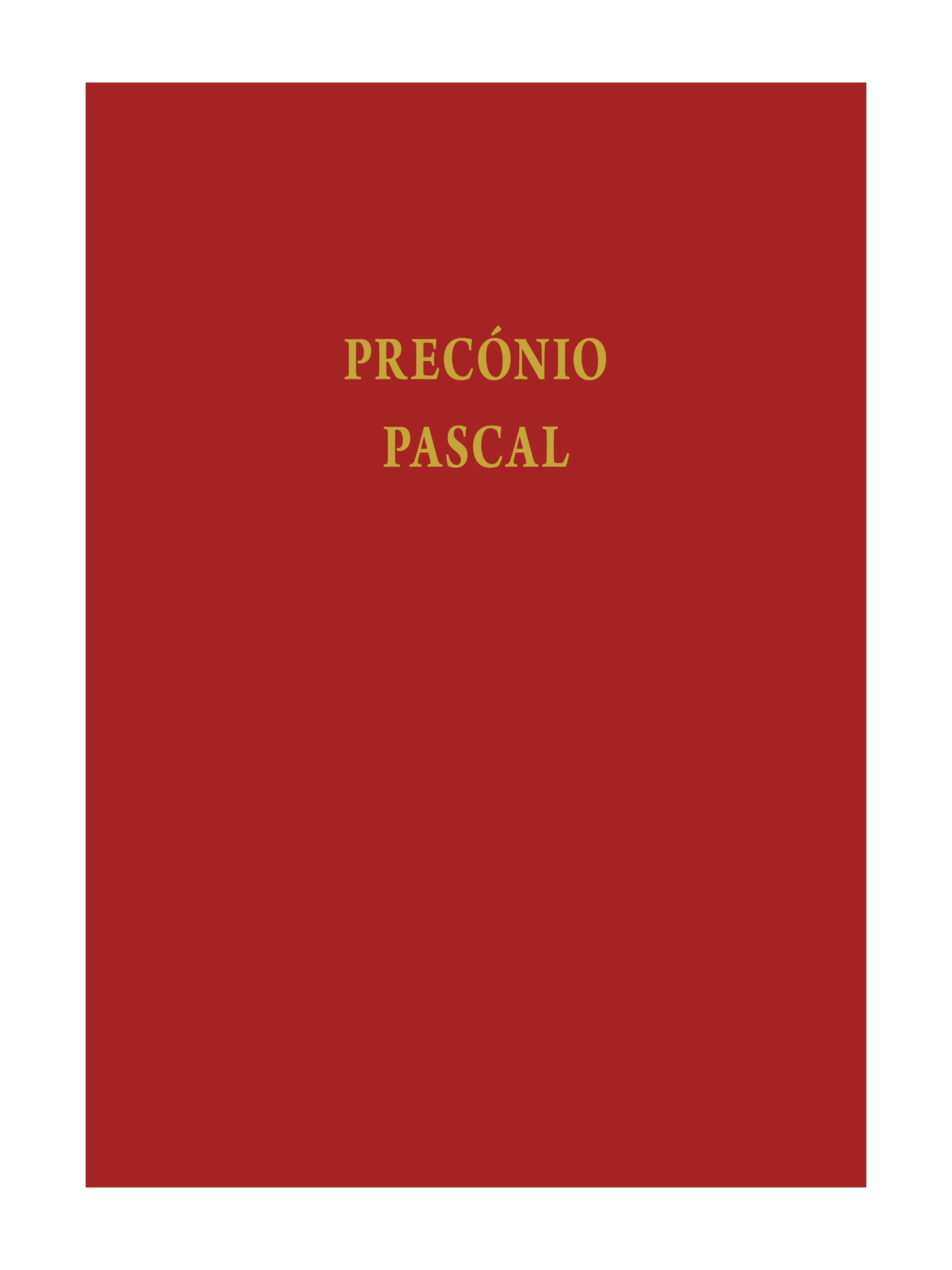 Precónio Pascal