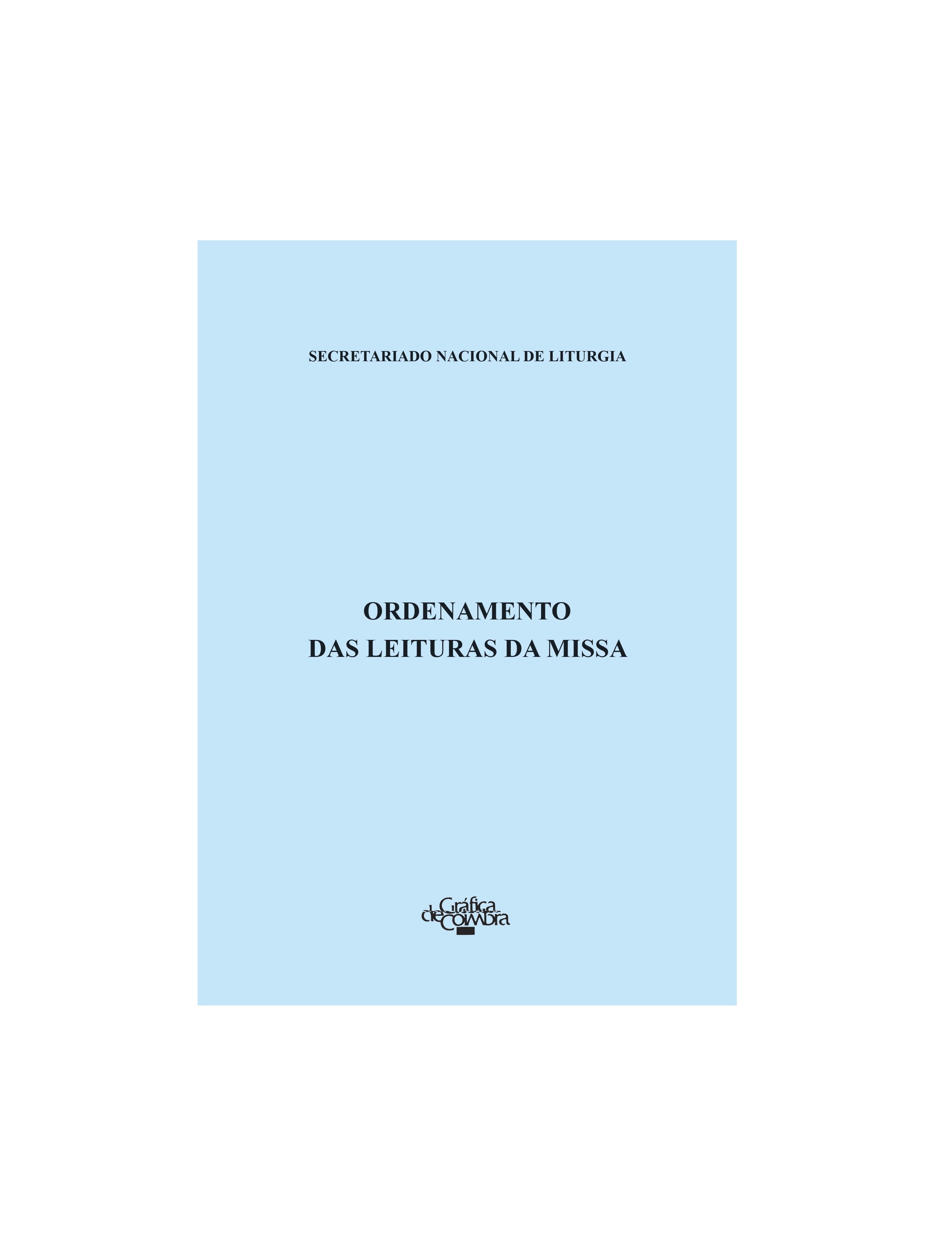 Ordenamento das leituras da Missa